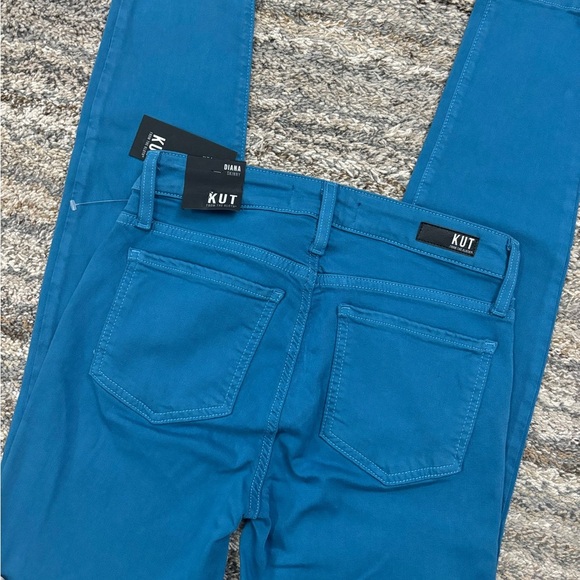 KUT From The Kloth Blue Diana Skinny Jeans Sz 0 NWT | KUT Diana Skinny Jeans - - Picture 6 of 13